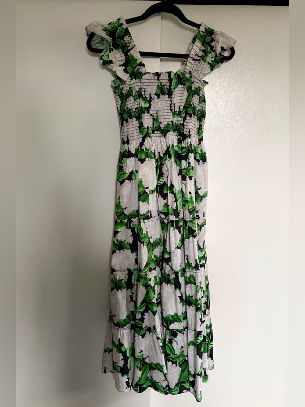 Hill House Home Ellie Nap Dress in Night Bloom Floral XS